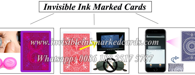 marked poker cards with invisible ink